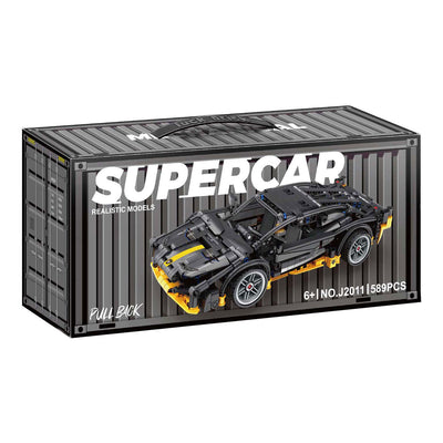 Building blocks set pull back sports car - 589pcs.