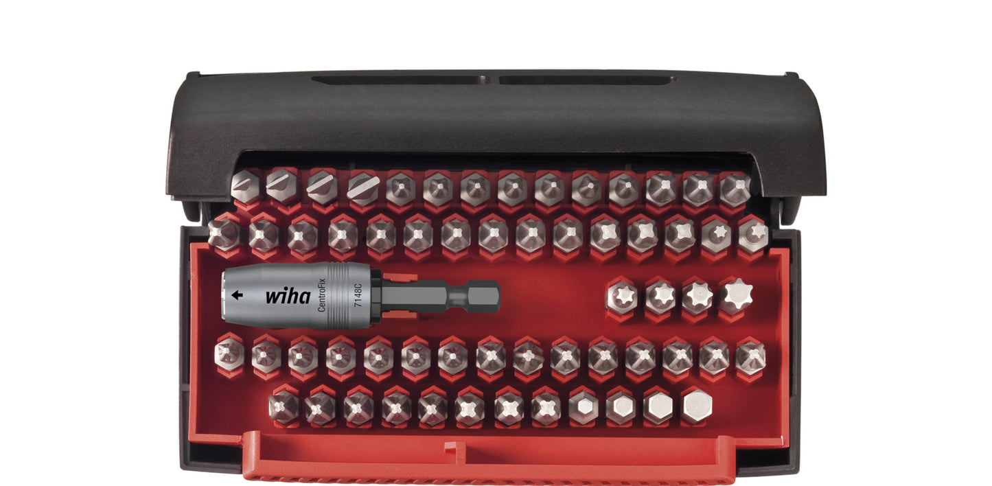 Wiha bitset collector standard 25 mm (zwart, 62-delig)