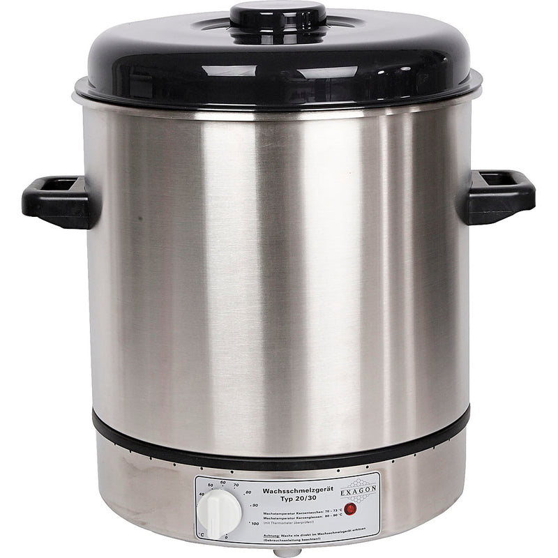 Fundidor de cera Abi, medida 30, h: 50 cm, d: 29 cm, d 45 cm, 1 pieza