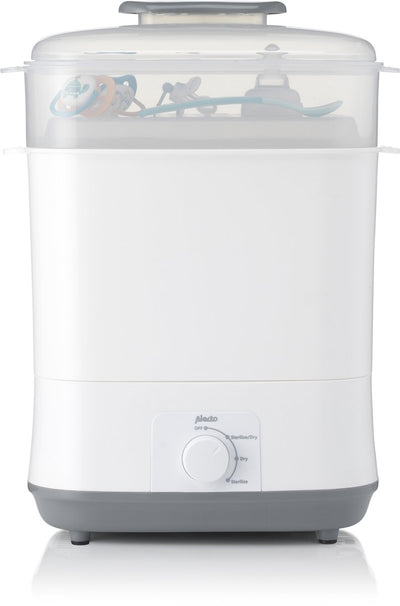 Alecto bf55 - sterilizzatore elettrico a vapore con funzione di asciugatura - bianco
