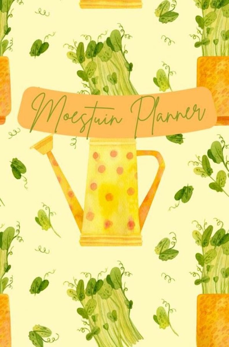 Moestuin planner – een ongedateerde moestuin agenda voor een jaar