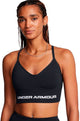 Under armour vanish seamless low bra dames sportbeha - zwart