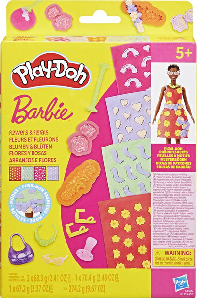 Play-doh barbie flores y flores.