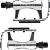 Cordo pedale trekking alluminio argento