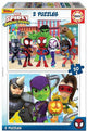 Educa - puzel - 2 x 20 stuks - spidey his amazing friends