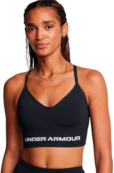 Reggiseno sportivo da donna Under Armour Vanish senza cuciture - nero