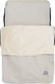 Cama de avión Deryan airtraveller - almohada de viaje con colchón - plegada de forma compacta - crema