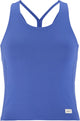 Craft collective cropped singlet w dames sportshirt - blauw