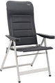 Crespo - sedia reclinabile - m - al 237 - deluxe - grigio scuro