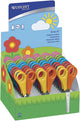 Westcott scissors kids cm division round point display 30 pieces assorted