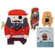 Out of the blue reloj de pared madera pirata 21x29cm infantil