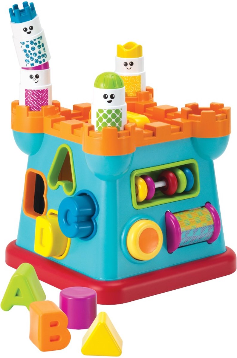 B-kids activity shape sorting kasteel vormenstoof bk-063166