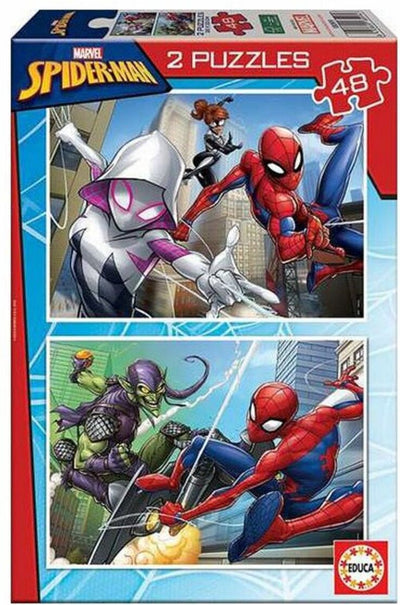 Educa - puzzle - 2 x 48 pieces - spiderman