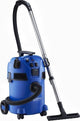 Nilfisk multi 22t nat en droogzuiger - 1200 w - extra stekkeraansluiting - blauw