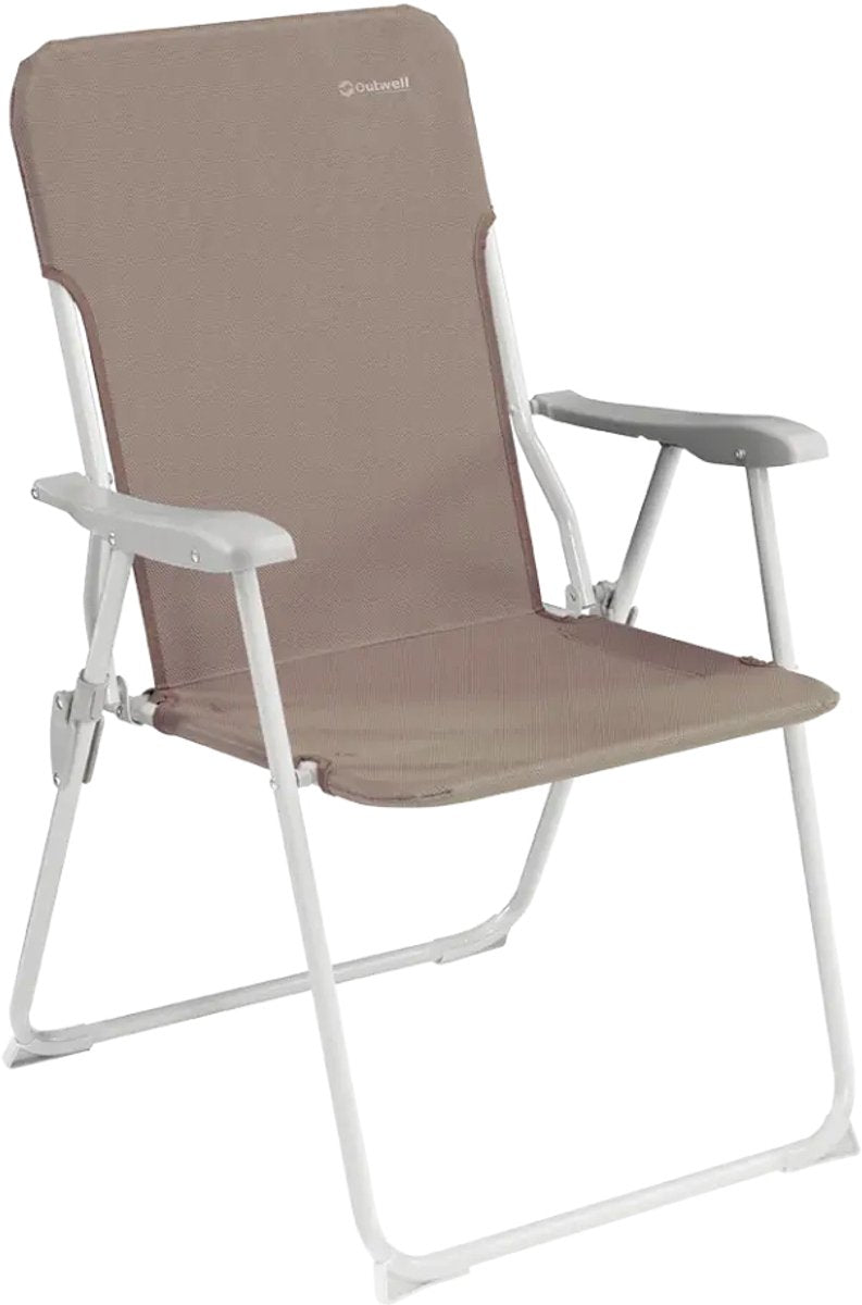 Outwell Blackpool Toffee Shade sedia da campeggio pieghevole marrone