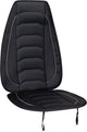 Funda para asiento de coche Dunlop - universal - relleno de espuma - fácil de colocar - negro gris