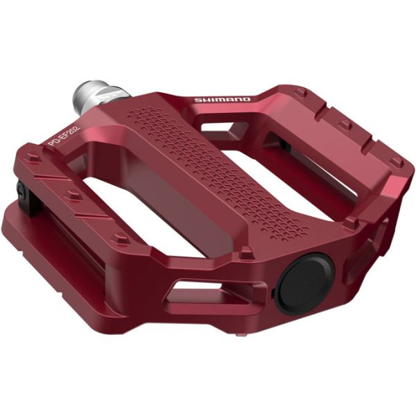 SHIMANO PEDAL SET PD-EF202 rosso