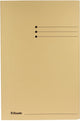 Cartelle Esselte 3 lembi folio 240x318mm beige