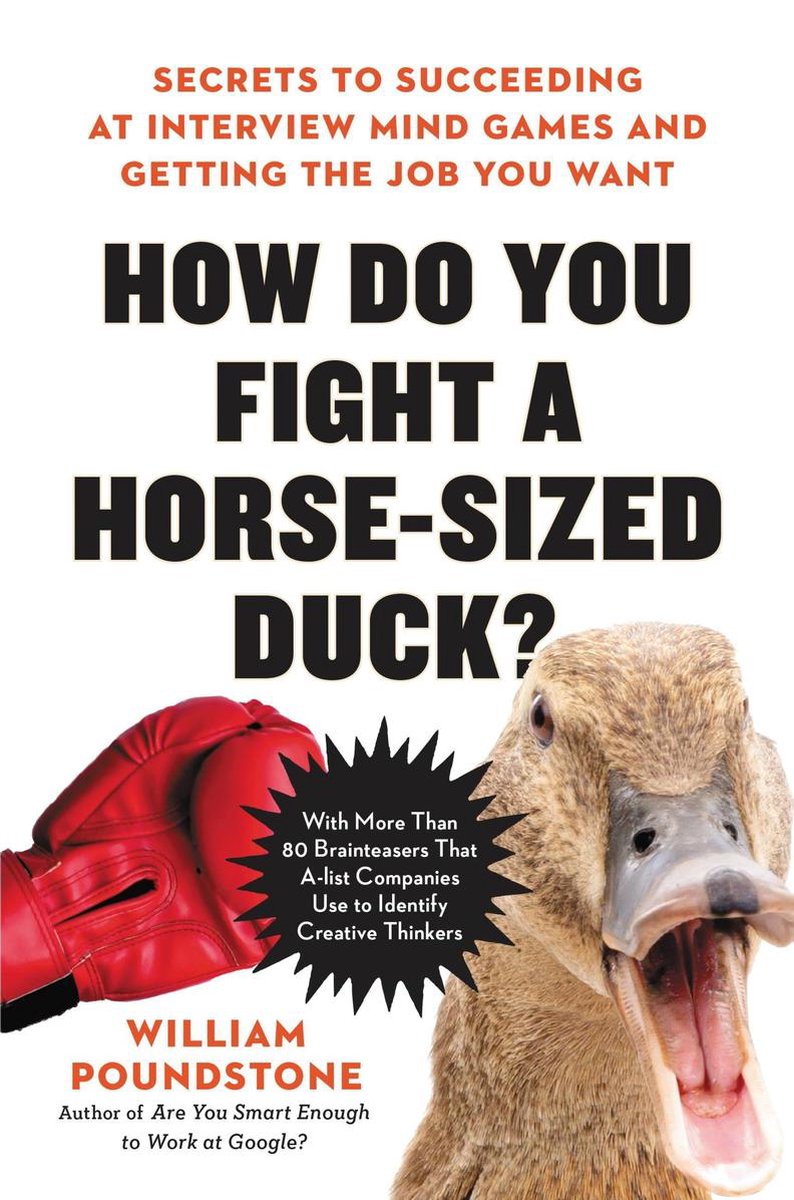 Come si combatte un'anatra grande quanto un cavallo?