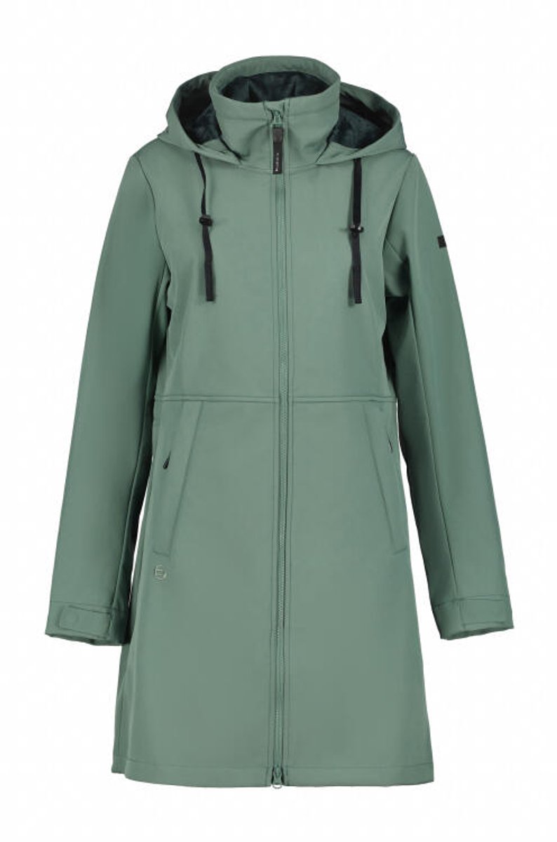 Chaqueta softshell para mujer Icepeak agaram - verde antiguo - 36