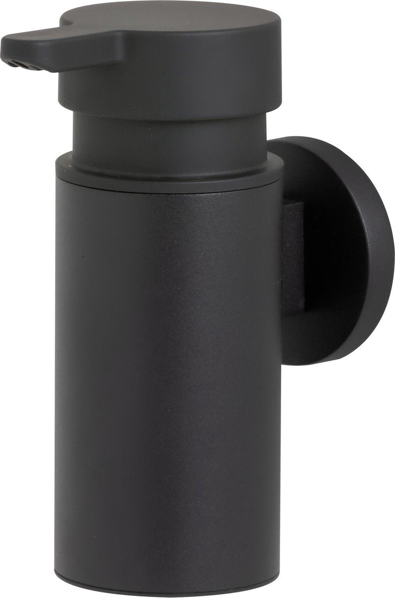 Tiger noon - dispenser di sapone a parete da 90 ml - senza forare - forare o incollare - nero