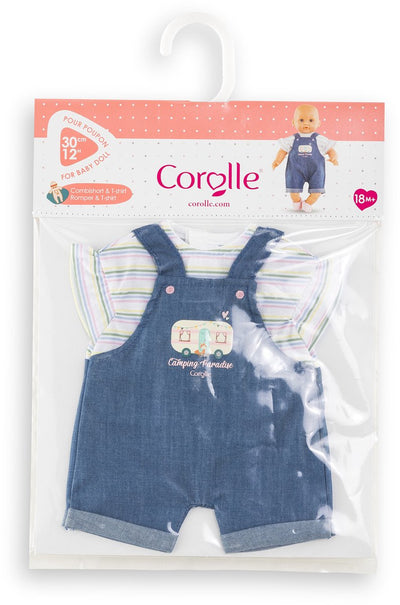 Corolle jeans overalls with t-shirt small explorer - 30cm