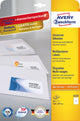 Etiket zweckform 210x297mm wit perm. 10 labels 10 vel