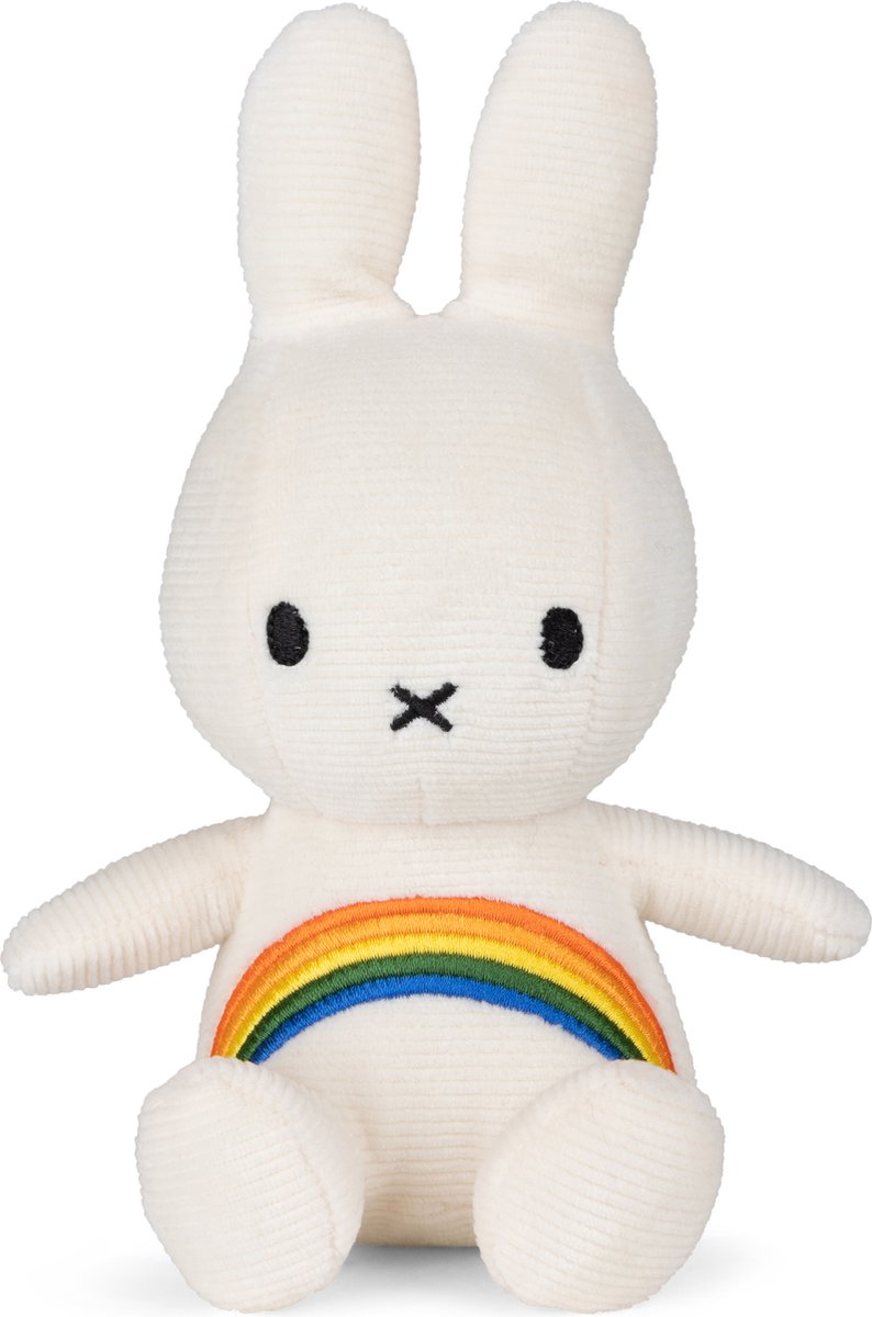 Bon ton Toys Miffy - arcoíris blanquecino - 18 cm - 7''