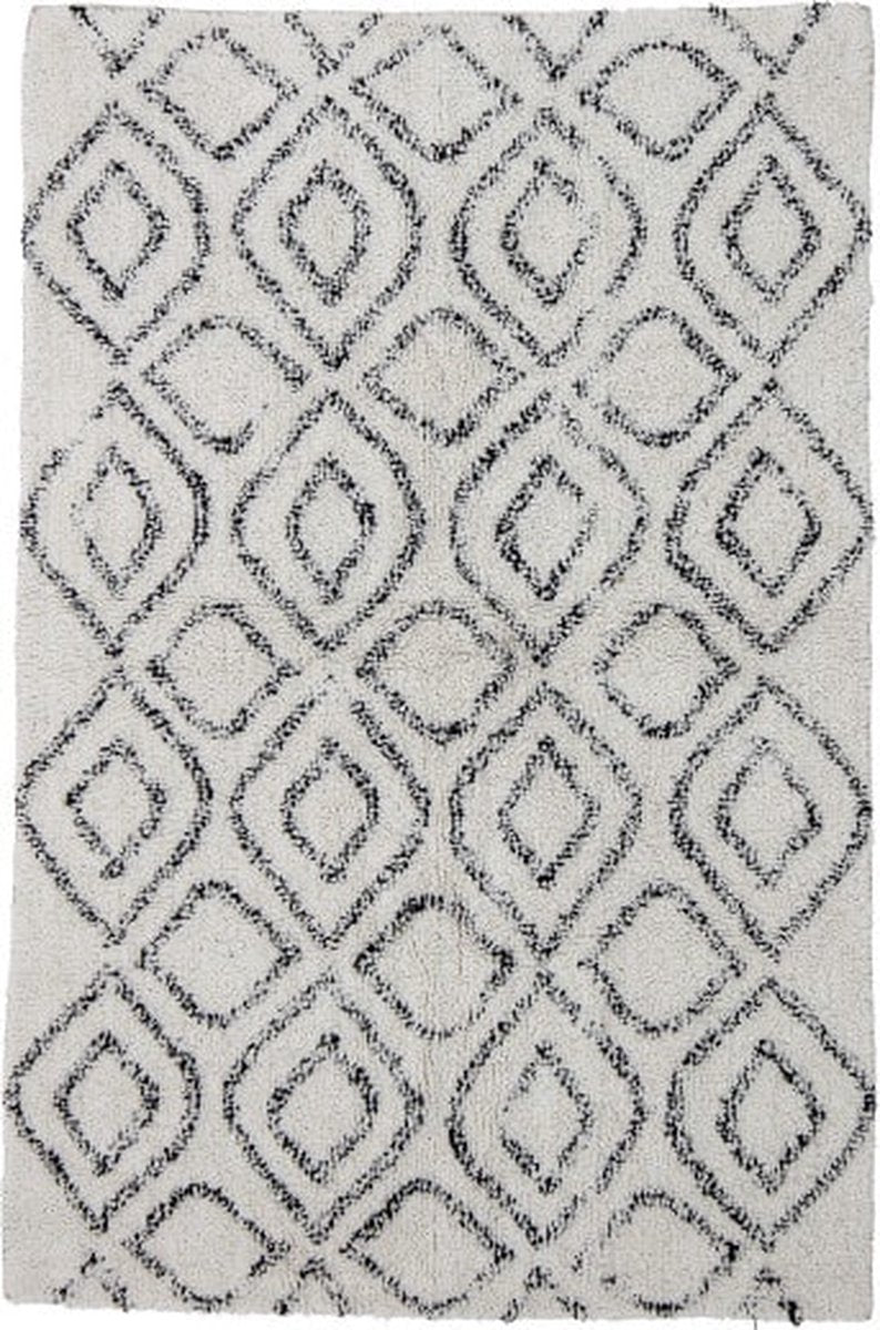 Bloomingville - tappeto Katie - bianco - cotone