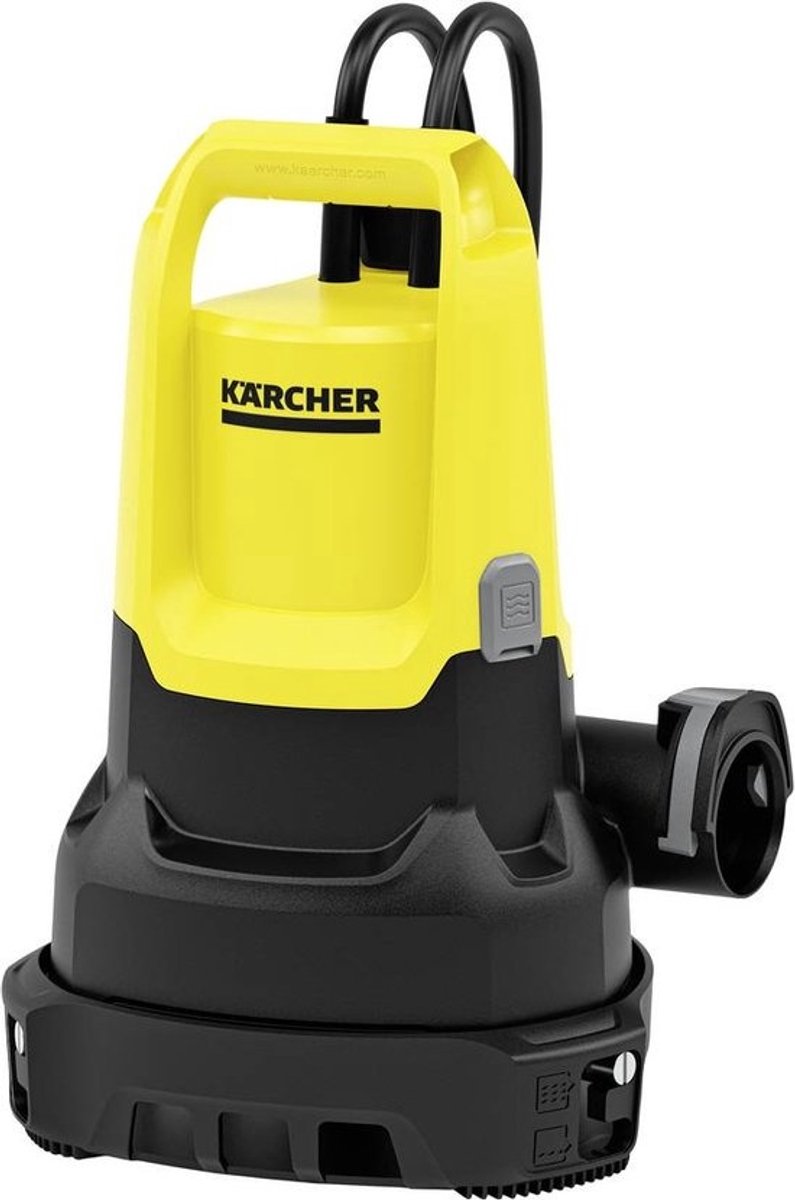 Pompa sommergibile doppia Kärcher sp 16.000 per acque pulite e sporche - portata acqua 16.000 l h - aspirazione piatta fino a 1 mm - granulometria max. 20 mm