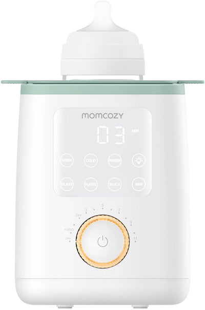Momcozy mw02 analog bottle heater – water bath heater for baby bottles and pots – with lighting keep warm function