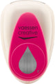 Vaessen creative pons - figuurpons - druppel - 3,3 x 5,1 cm