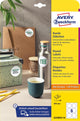 Avery zweckform ronde etiketten | diameter 80 mm | wit | afneembaar | 60 etiketten | 10 vellen