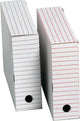 Merkloos sans marque archiefdoos formaat 31 x 245 x 85 cm (b x h x d) set van 2