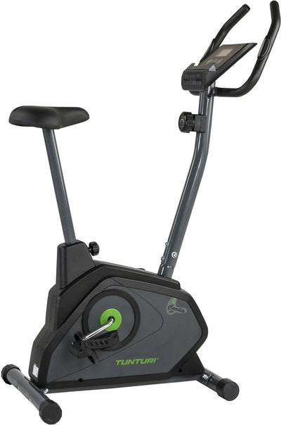 Cyclette Tunturi cardio fit b30 - cyclette con 8 livelli di resistenza - supporto per tablet - funzione frequenza cardiaca e ruote di trasporto