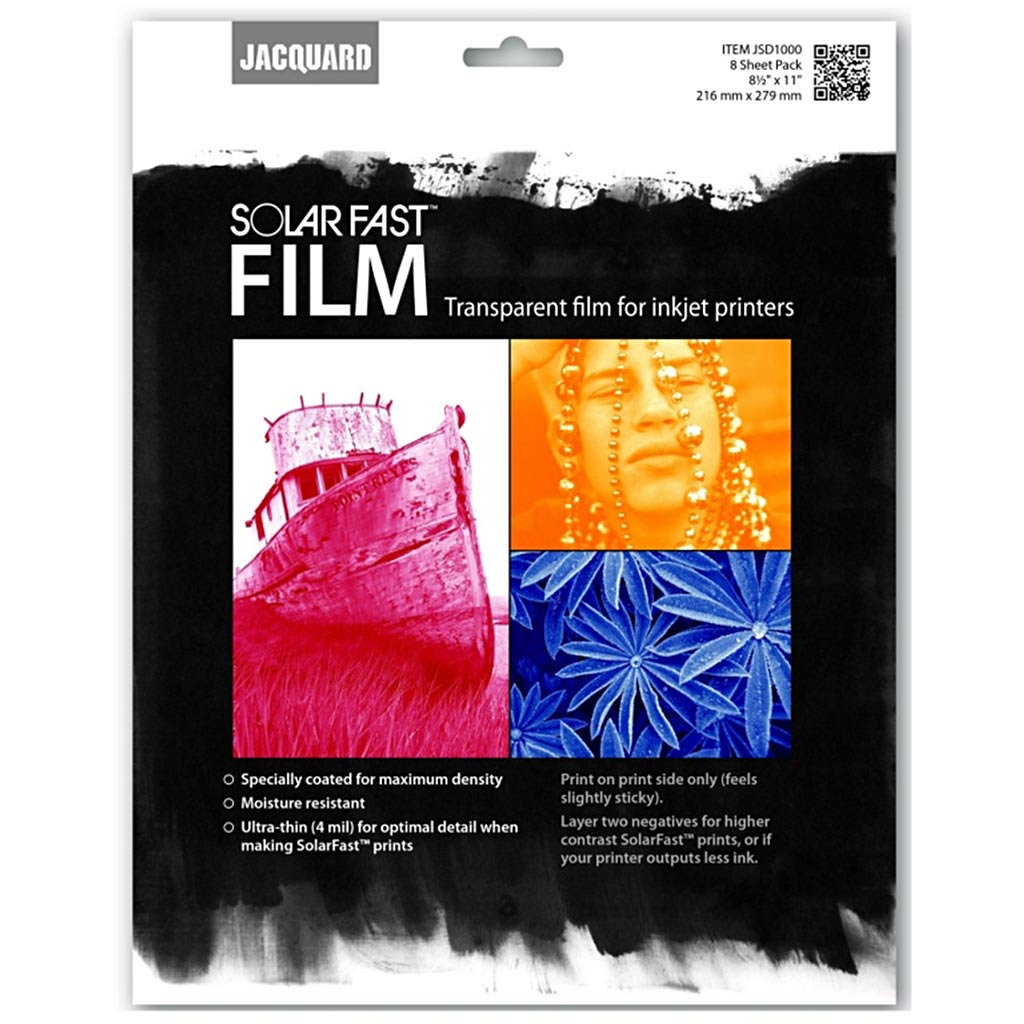 Jacquard trasparente foglio per stampanti a getto