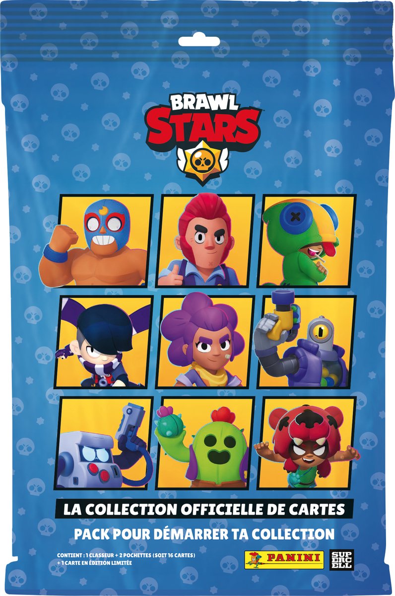 Panini - brawl stars tc - starter pack
