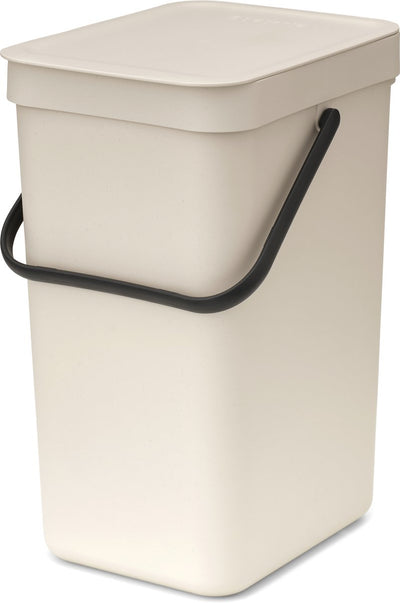 Brabantia sort go prullenbak - 12 l - soft beige