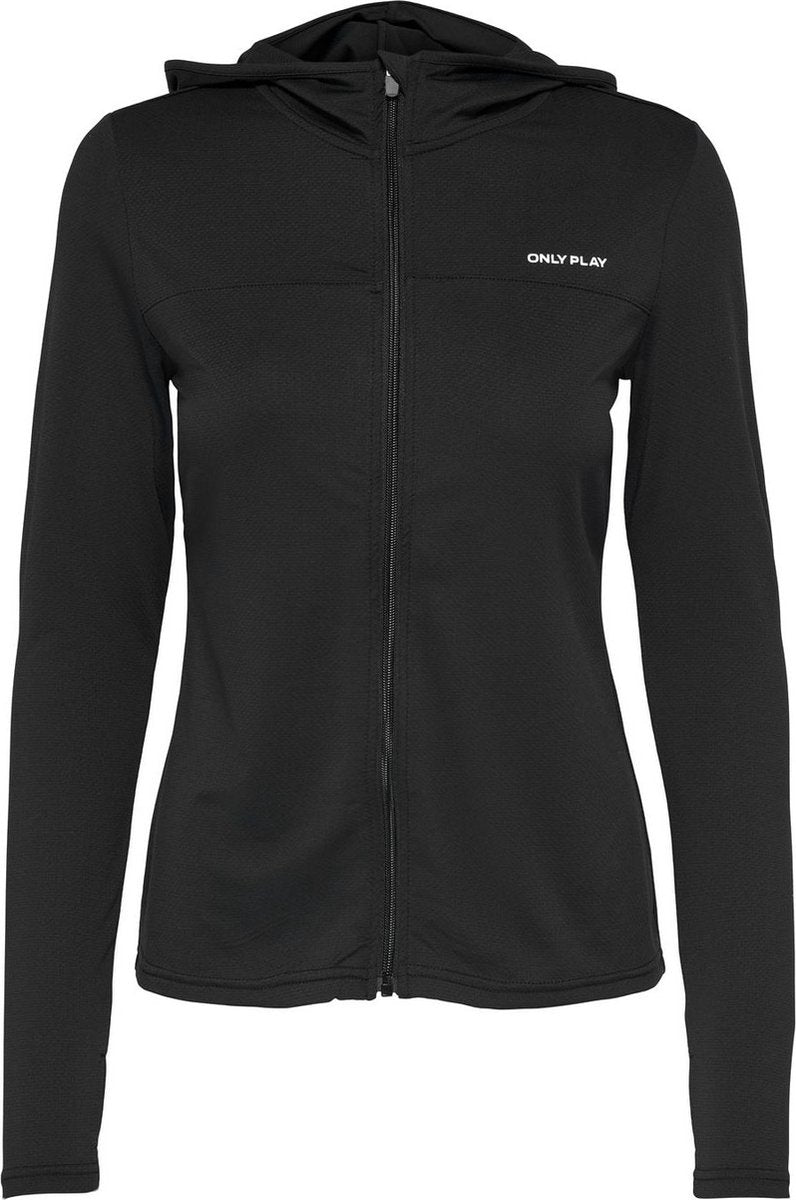 Only play onpmila life hood fz ls top noos dames top - black
