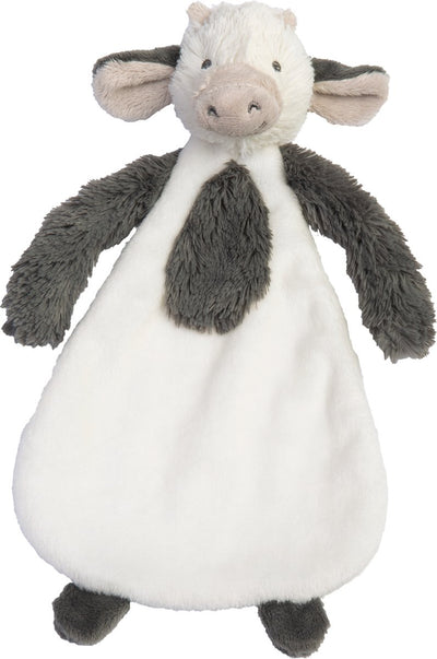 Happy horse cow casper cuddle cloth - white gray - baby gift