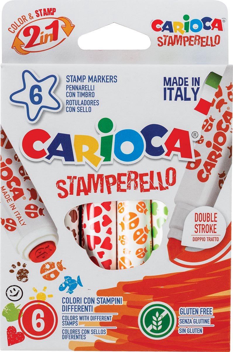 Bolígrafo sello carioca súper lavable