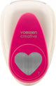 Vaessen creative pons - figuurpons - hart - 4,1 x 4,9 cm