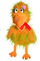 Living puppets glove puppet bernie-birdie bird 44cm