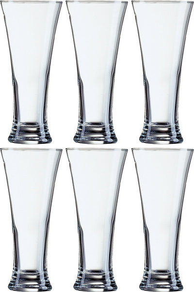 Vaso de cerveza Arcoroc martigues - 33 cl - juego de 6
