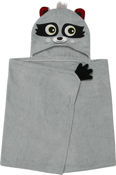 Capa de baño infantil Zoocchini - el mapache rocco