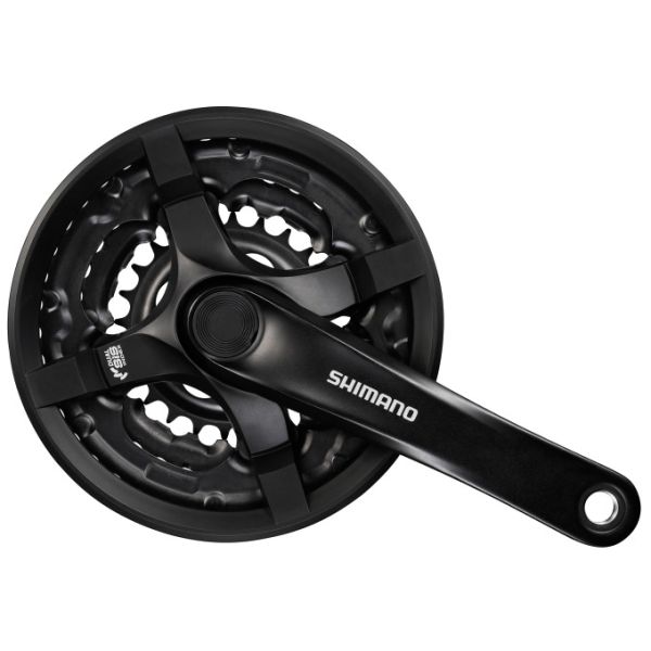 Shimano Crankkel Tourney CG Triple 28-38-48 170 mm ZW. -4 mm