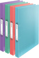 Carpeta de anillas Esselte colour'breeze, 2 anillas, pp, ft a4, con tapa flexible, surtido de 12 piezas