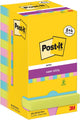 Post-it super sticky notes cosmic | 90 vel | ft 76 x 76 mm | 8 + 4 gratis