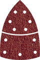 Wolfcraft - mouse schuurpapier korrel 120 - 10 stuks - 95mm - zelfhechtend multischuurmachine schuurblad - 1814000