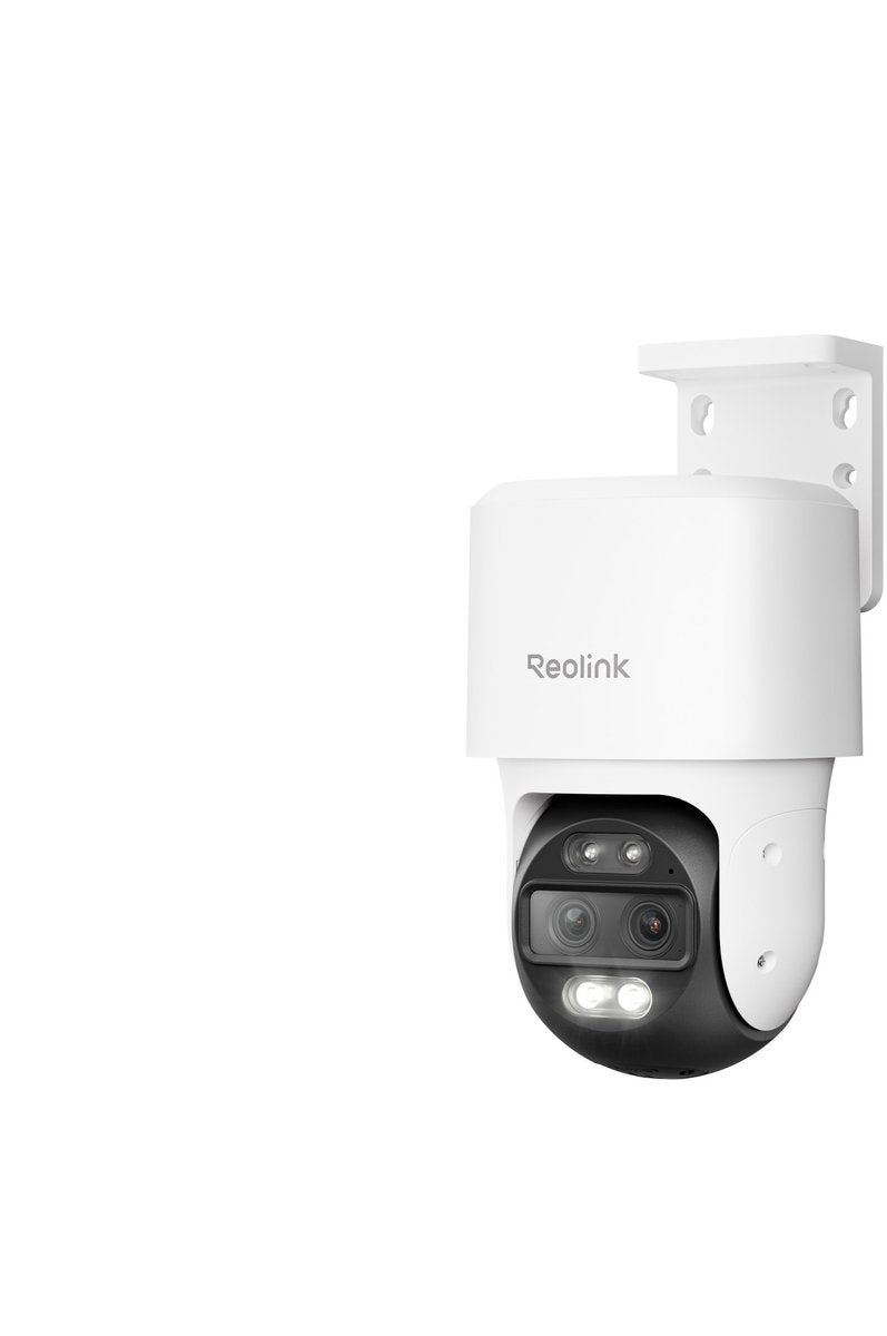 Telecamera PT Reolink 4K con doppio obiettivo - Tracciamento zoom automatico - Connessione POE - Ricerca video AI - Serie Trackmix P760